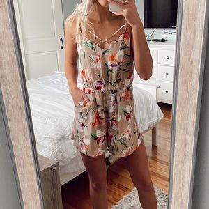 Floral Romper